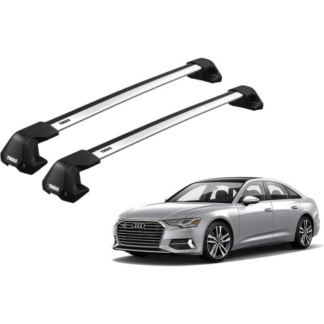 Barras THULE EDGE Flush para autos AUDI A6 desde 2019 a 2024