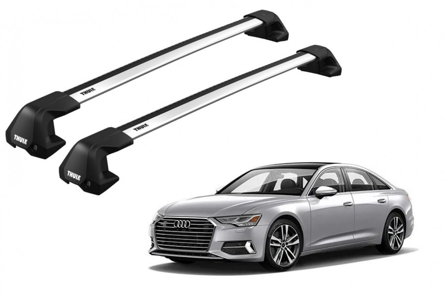 Barras THULE EDGE Flush para autos AUDI A6 desde 2019 a 2024