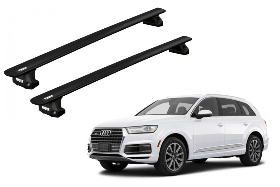 Barras THULE EVO WingBar para autos AUDI Q7 desde 2015 negro