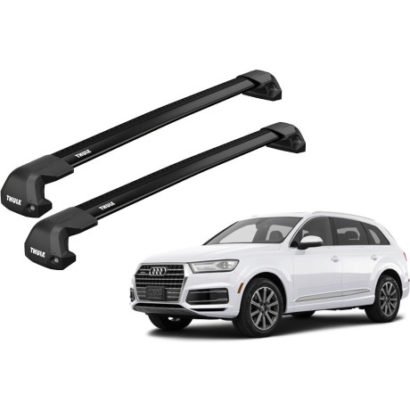 Barras THULE EDGE Flush para autos AUDI Q7 desde 2015 negro