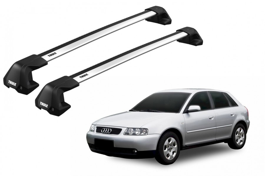 Barras THULE EDGE Flush para autos AUDI A3 2003 a 2012