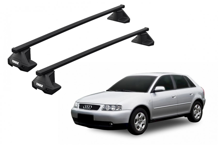Barras THULE EVO SquareBar para autos AUDI A3 2003 a 2012