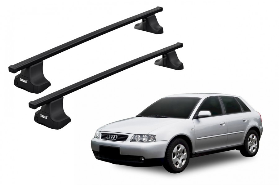 Barras THULE SquareBar para autos AUDI A3 2003 a 2012