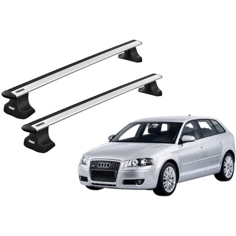 Barras THULE WingBar para autos AUDI A3 Sportback 2004 a 2012