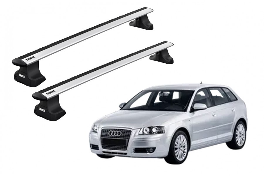 Barras THULE WingBar para autos AUDI A3 Sportback 2004 a 2012