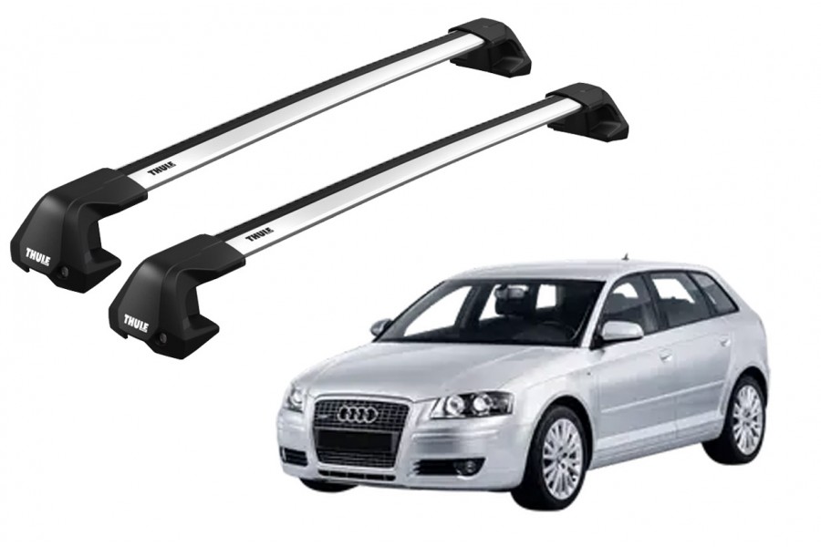 Barras THULE EDGE Flush para autos AUDI A3 Sportback 2004 a 2012