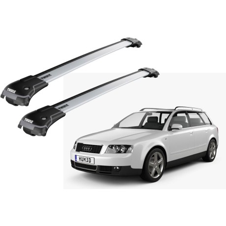 Barras THULE EDGE para autos AUDI A4 Avant 2005 a 2007