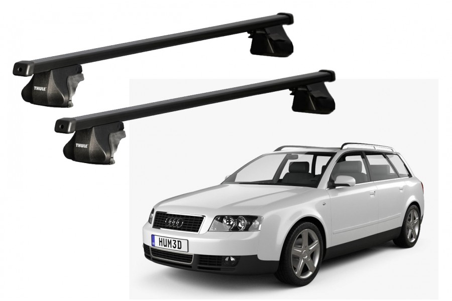 Barras THULE SmartRack para autos AUDI A4 Avant 2005 a 2007