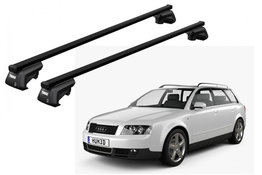 Barras THULE SmartRack XT para autos AUDI A4 Avant 2005 a 2007