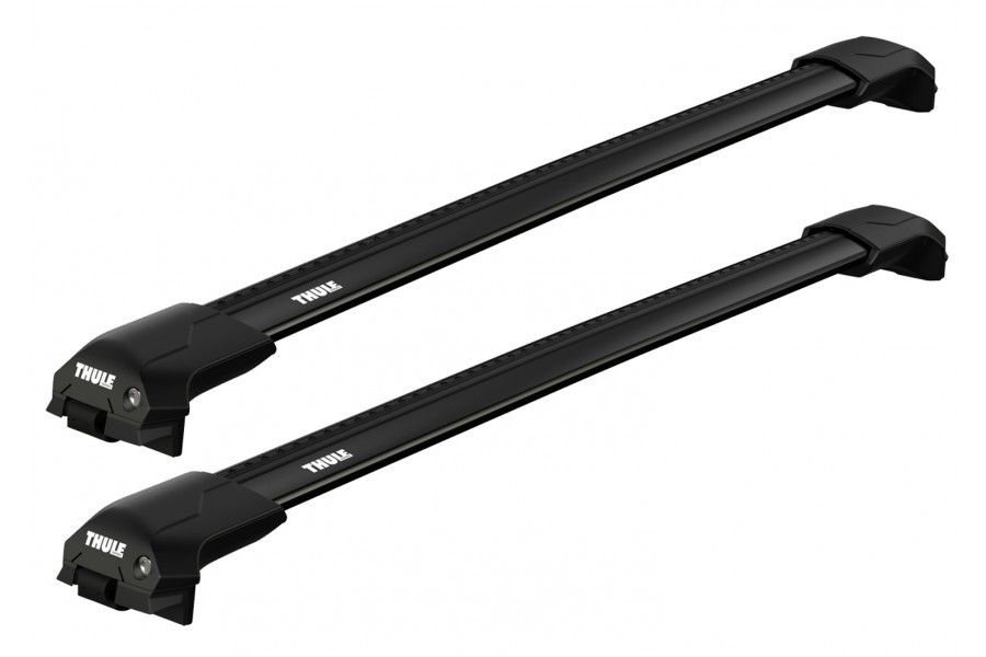 Barras THULE EDGE Flush para autos JEEP Cherokee 2014 a 2020 negro