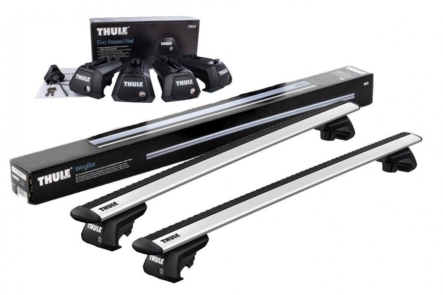 Barras THULE EVO WingBar para autos JEEP Cherokee 2014 a 2020