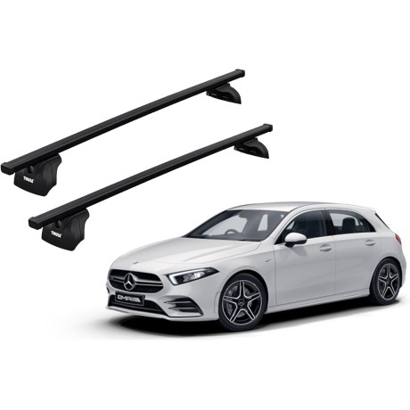 Barras THULE SquareBar para autos MERCEDES BENZ A-Class (W177) desde 2018
