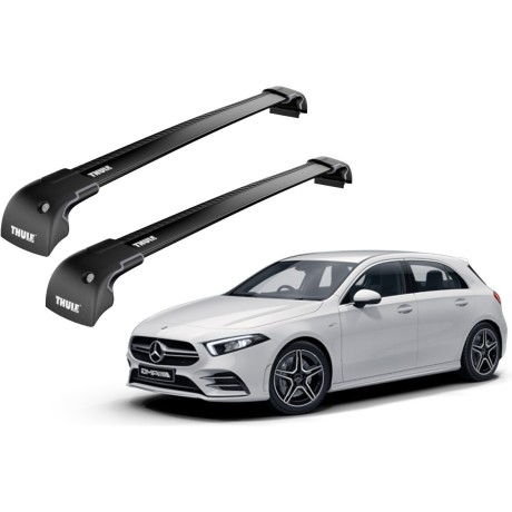 Barras THULE EDGE para autos MERCEDES BENZ A-Class (W177) desde 2018 negro