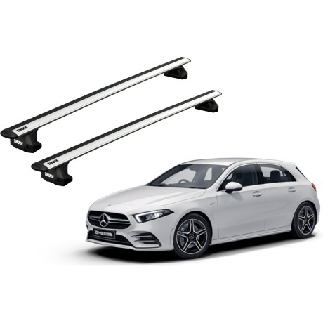 Barras THULE EVO WingBar para autos MERCEDES BENZ A-Class (W177) desde 2018
