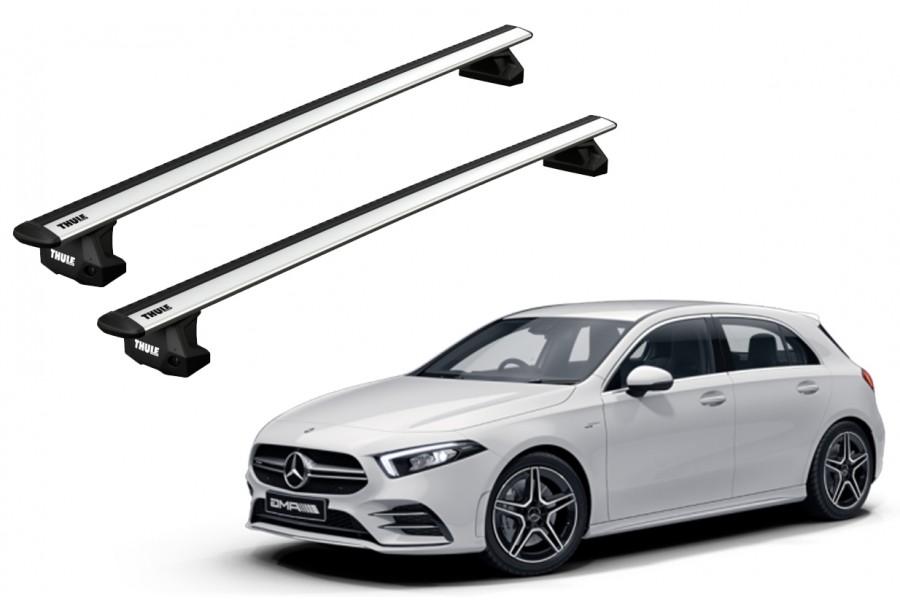 Barras THULE EVO WingBar para autos MERCEDES BENZ A-Class (W177) desde 2018
