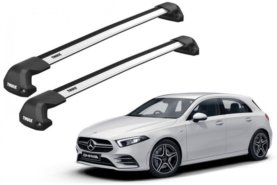 Barras THULE EDGE Flush para autos MERCEDES BENZ A-Class (W177) desde 2018