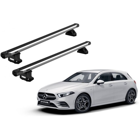 Barras Thule MERCEDES BENZ A-Class 18- PF / SlideBar EVO