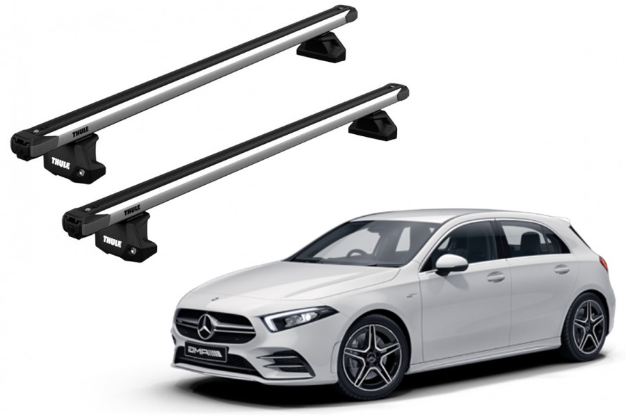 Barras Thule MERCEDES BENZ A-Class 18- PF / SlideBar EVO