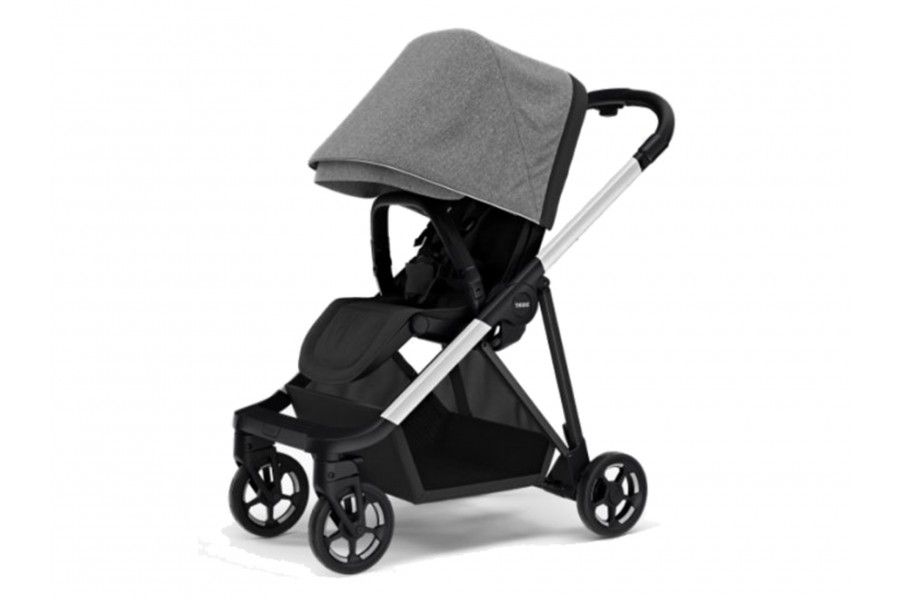 Coche Thule Shine Grey Melange + Silla Auto Cybex Nido Aton B2 I-Size