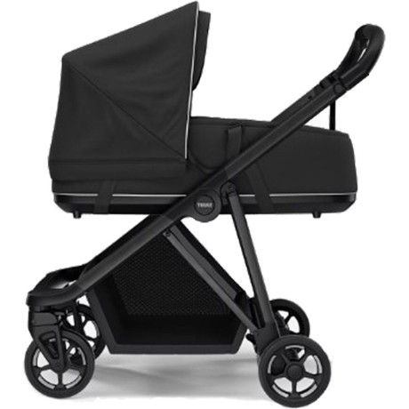 Pack Coche THULE Shine Black + Bassinet