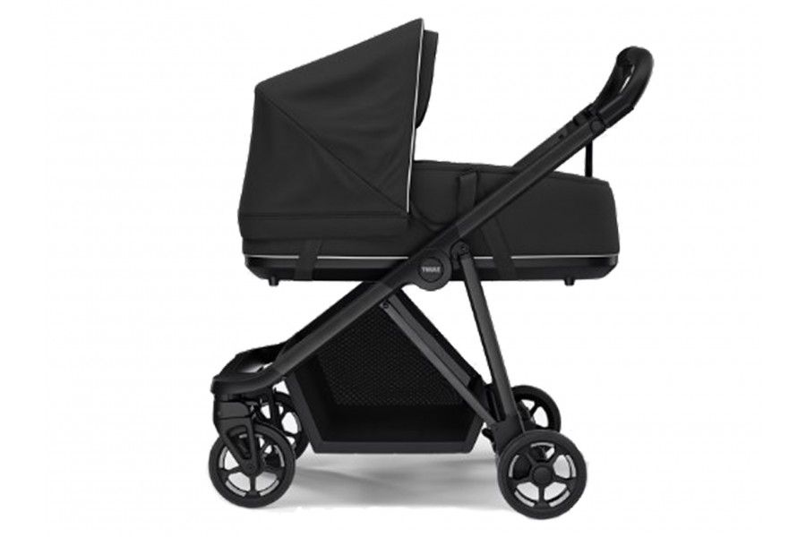 Pack Coche THULE Shine Black + Bassinet