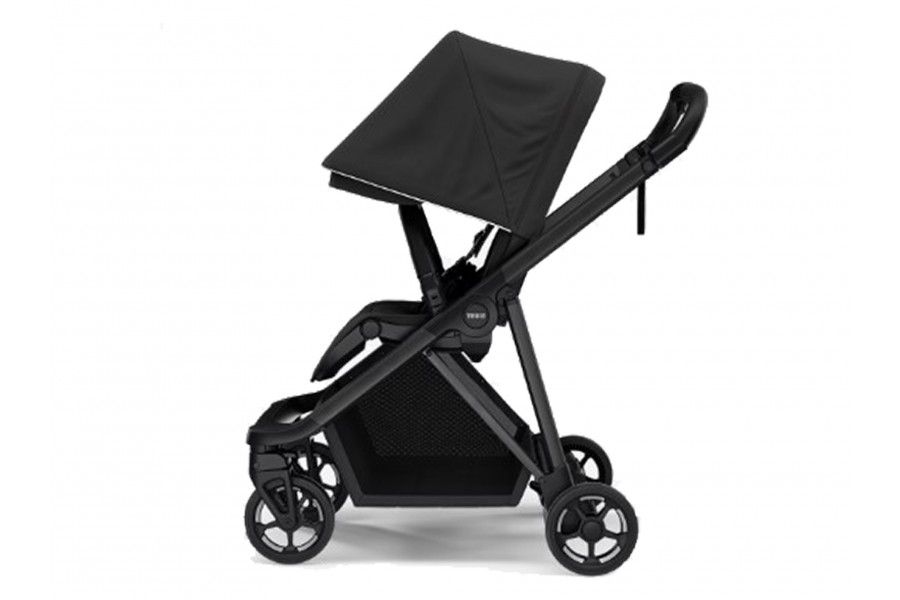 Pack Coche THULE Shine Black + Bassinet