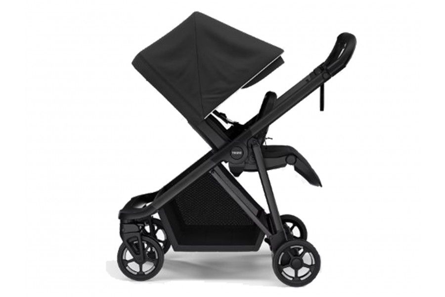 Pack Coche THULE Shine Black + Bassinet