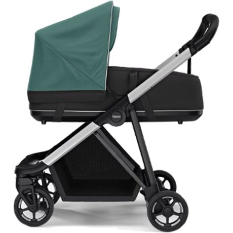 Pack Coche THULE Shine Mallard Green + Bassinet