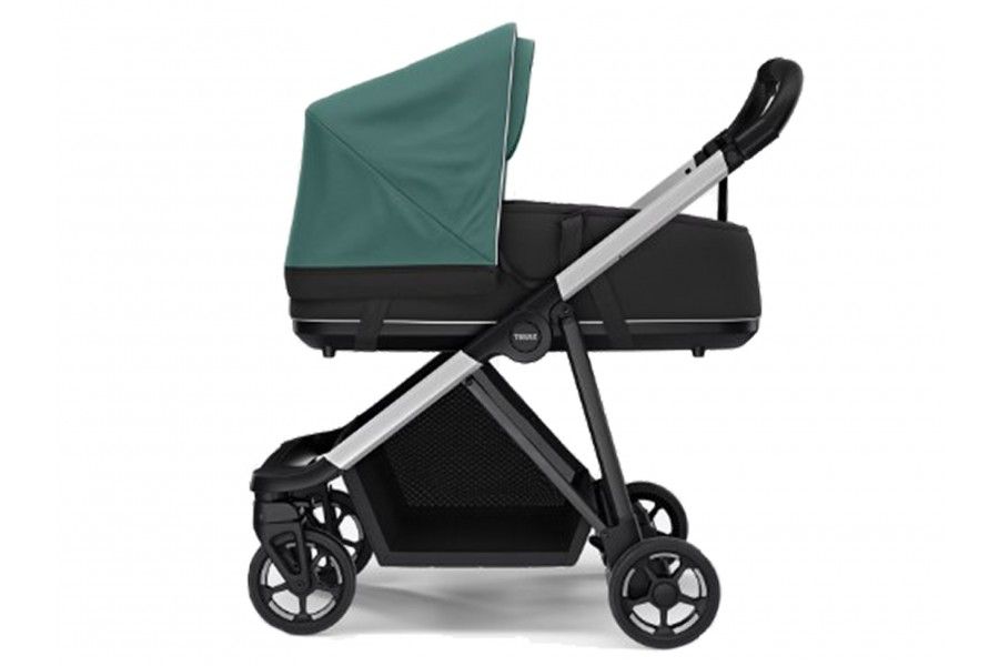 Pack Coche THULE Shine Mallard Green + Bassinet