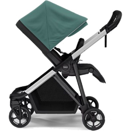Pack Coche THULE Shine Mallard Green + Bassinet