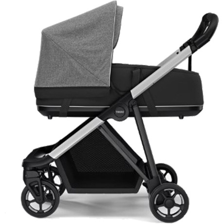Pack Coche THULE Shine Grey Melange  + Bassinet