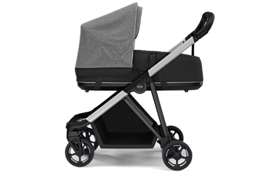 Pack Coche THULE Shine Grey Melange  + Bassinet