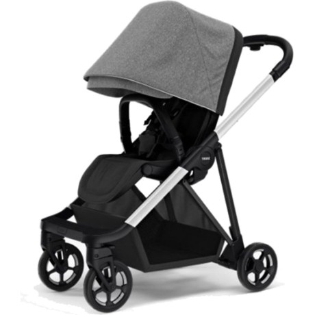 Pack Coche THULE Shine Grey Melange  + Bassinet