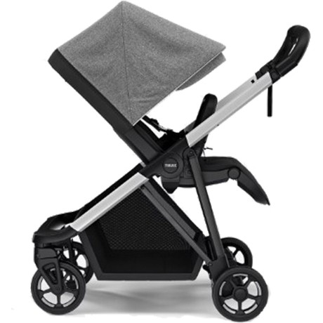 Pack Coche THULE Shine Grey Melange  + Bassinet
