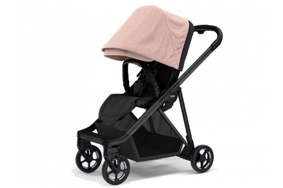Coche Thule Shine Misty Rose + Silla Auto Cybex Nido Aton B2 I-Size