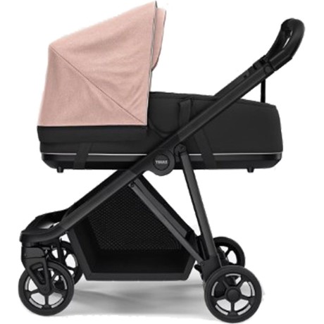 Coche Thule Shine Misty Rose + Silla Auto Cybex Nido Aton B2 I-Size