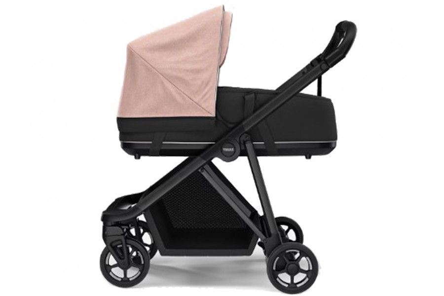 Coche Thule Shine Misty Rose + Silla Auto Cybex Nido Aton B2 I-Size