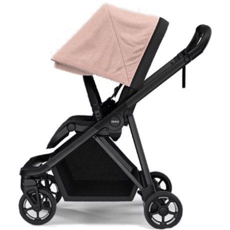 Coche Thule Shine Misty Rose + Silla Auto Cybex Nido Aton B2 I-Size