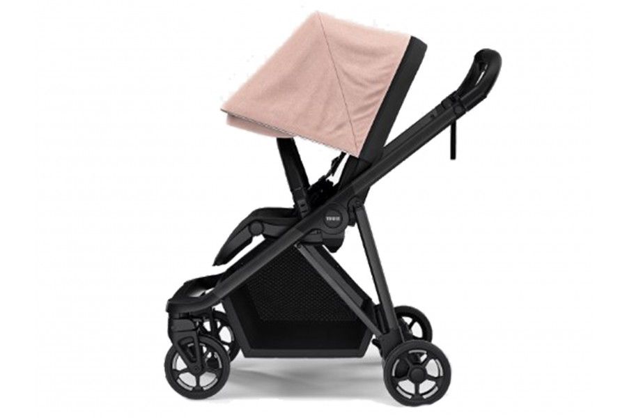 Coche Thule Shine Misty Rose + Silla Auto Cybex Nido Aton B2 I-Size