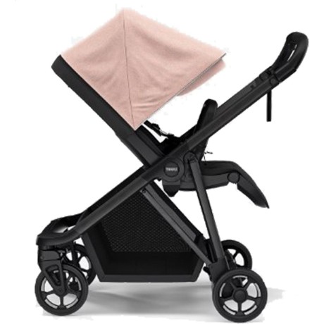 Coche Thule Shine Misty Rose + Silla Auto Cybex Nido Aton B2 I-Size