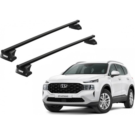 Barras THULE EVO SquareBar para autos HYUNDAI Santa Fe desde 2018 - 2023