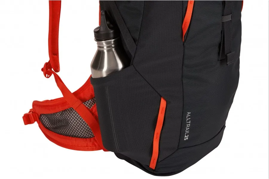 Mochila Para Senderismo Thule AllTrail Men's Backpack 25L | Obsidian /Roarange