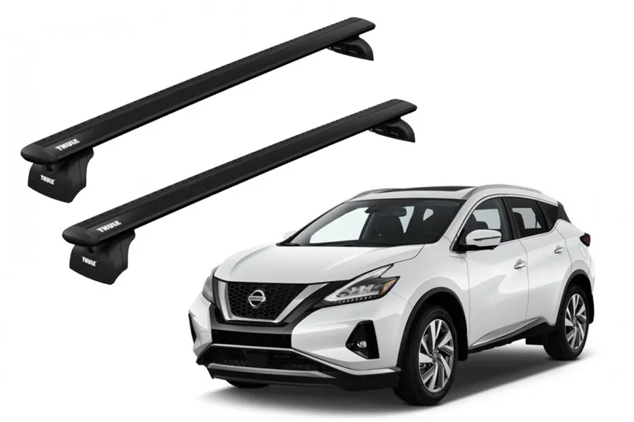 Barras THULE WingBar para autos NISSAN Murano desde 2015 - 2022 negro