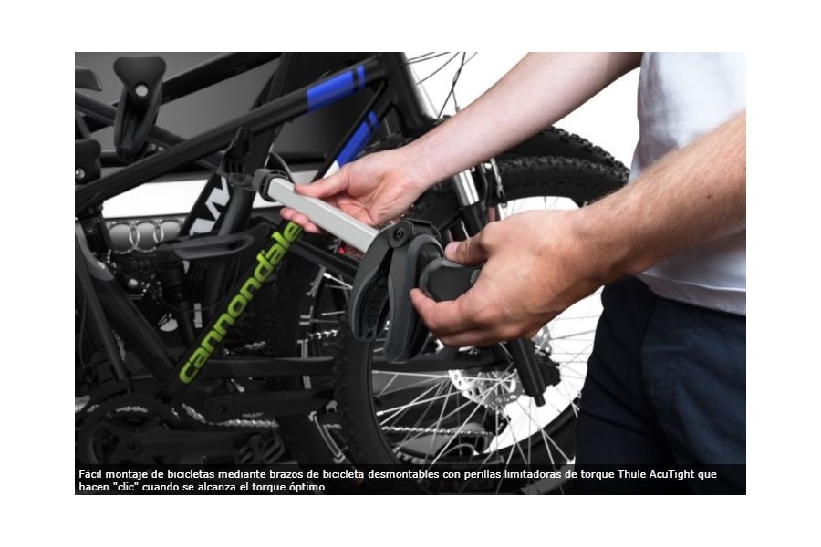 Portabici Thule VeloSpace XT + Extensión 4B Ebike
