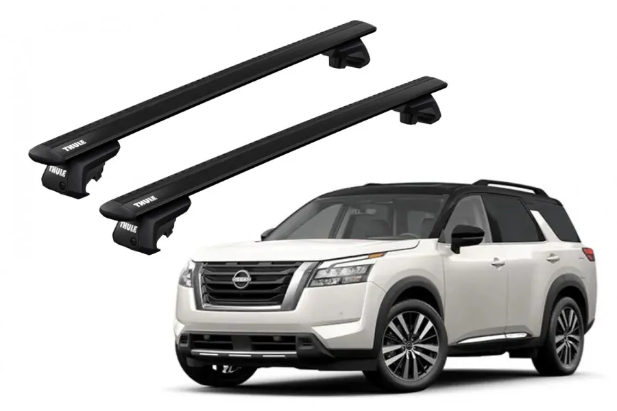Barras THULE EVO WingBar para NISSAN Pathfinder desde 2022 negro