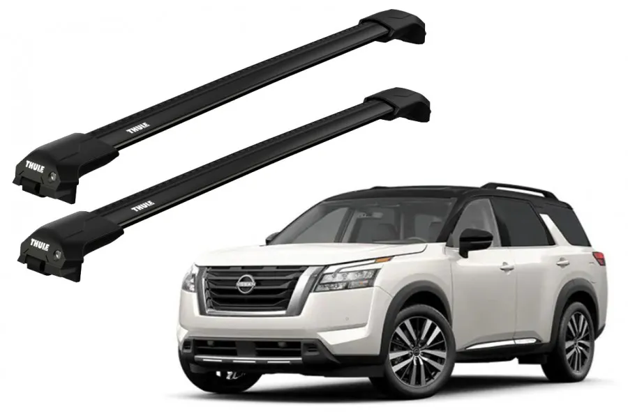 Barras THULE EDGE Flush para NISSAN Pathfinder desde 2022 negro