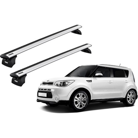 Barras THULE WingBar para autos KIA Soul 2017 a 2018