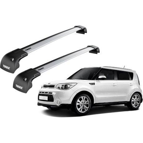 Barras THULE EDGE para autos KIA Soul 2017 a 2018