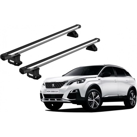 Barras Thule PEUGEOT 3008 17-23 RA / SlideBar EVO