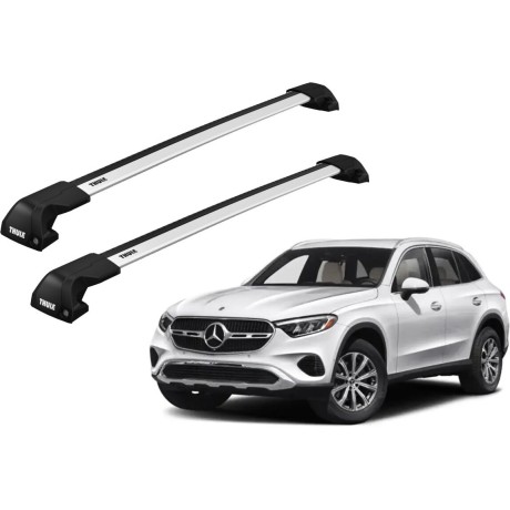 Barras THULE EDGE Flush para autos MERCEDES BENZ GLC desde 2015 al 2023